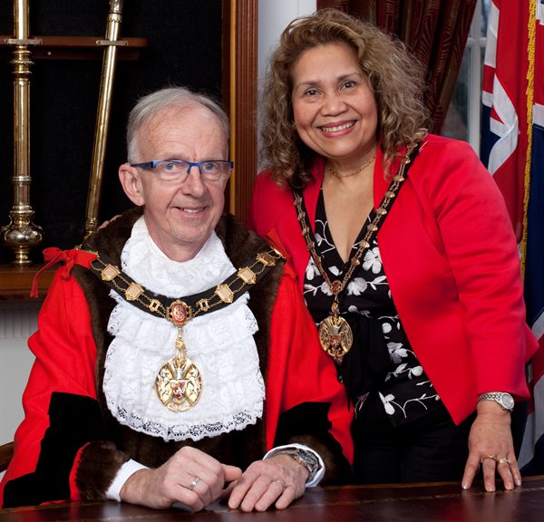 Mayor and Mayoress of Trafford