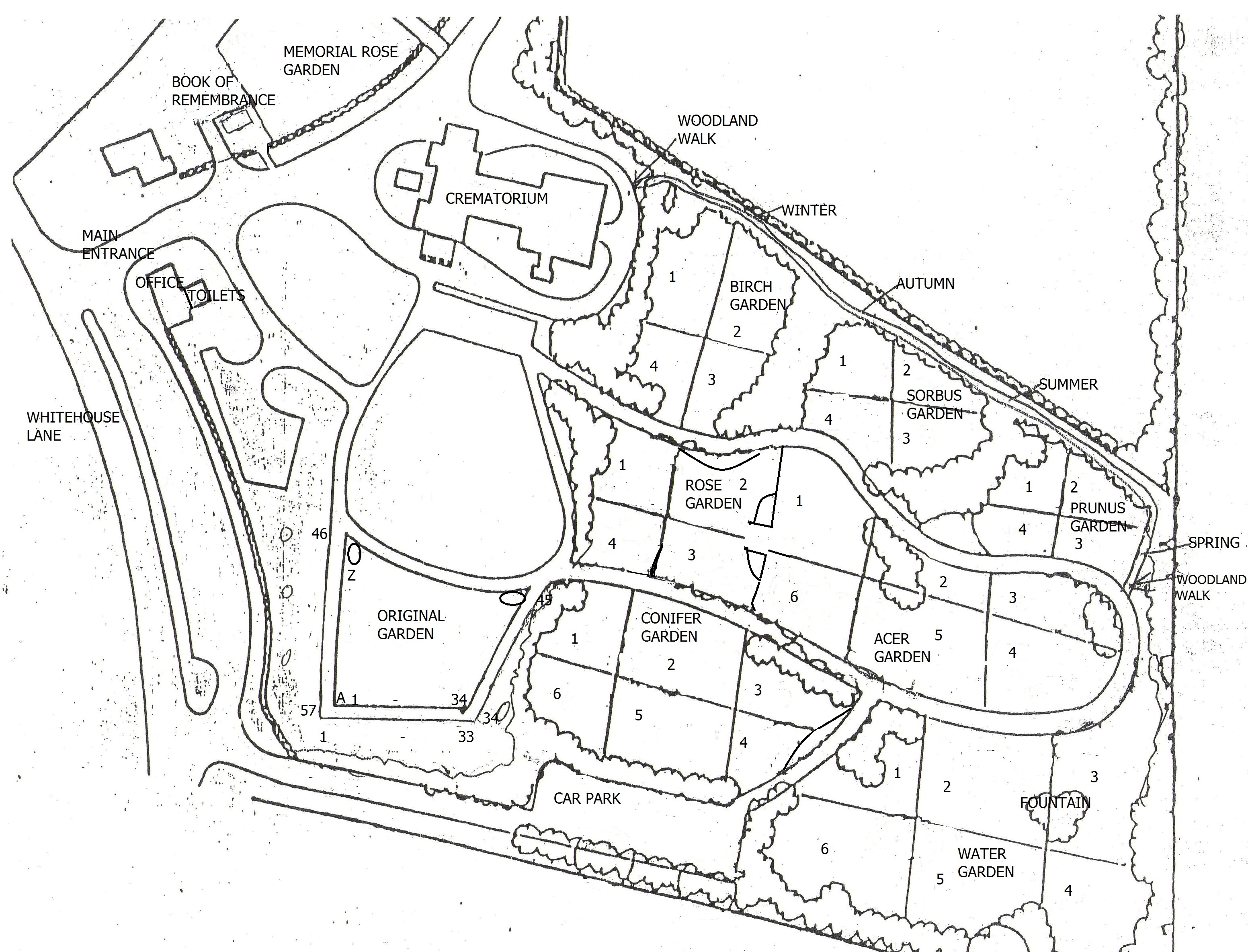 Altrincham-Crematorium-Gardens-of-Remembrance-Map