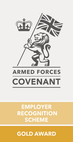 Creditation for Employer Recognition Scheme Gold Award
