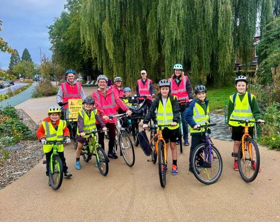 Stretford Bike Bus 1