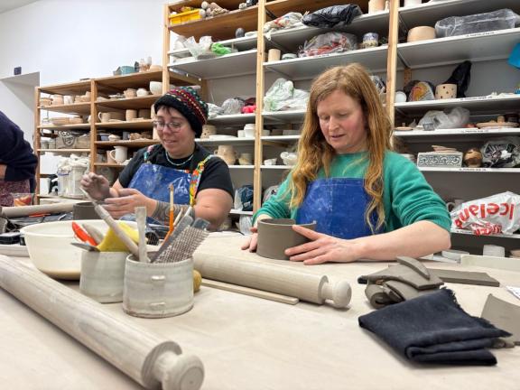 Potters at Clay Studio