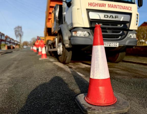 Road works