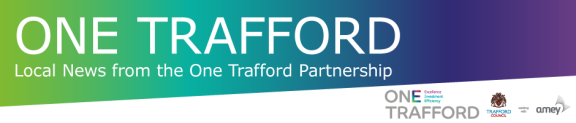 One Trafford logos banner