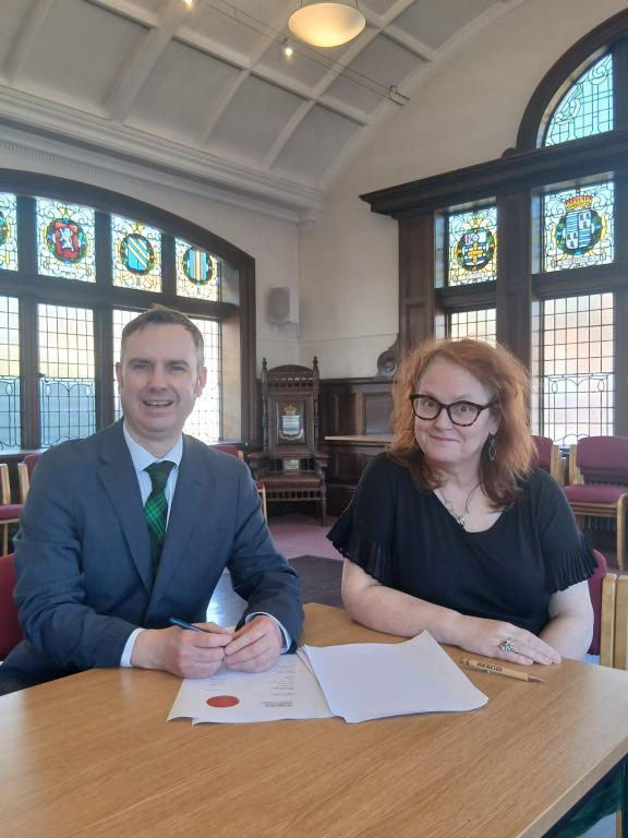 Jo Cushing and Tom Ross 2