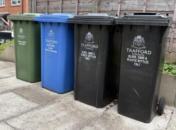 Recycling bins