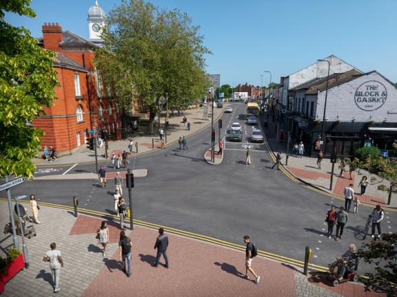 Sale town centre improvement 2