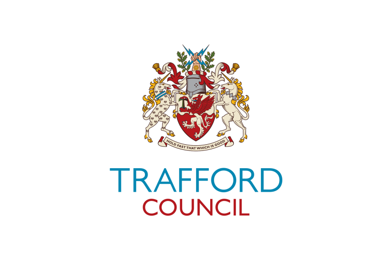 Trafford Council crest / logo: hold fast that which is good