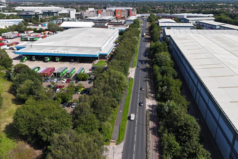 A picture of the manufacturing sector in Trafford Park