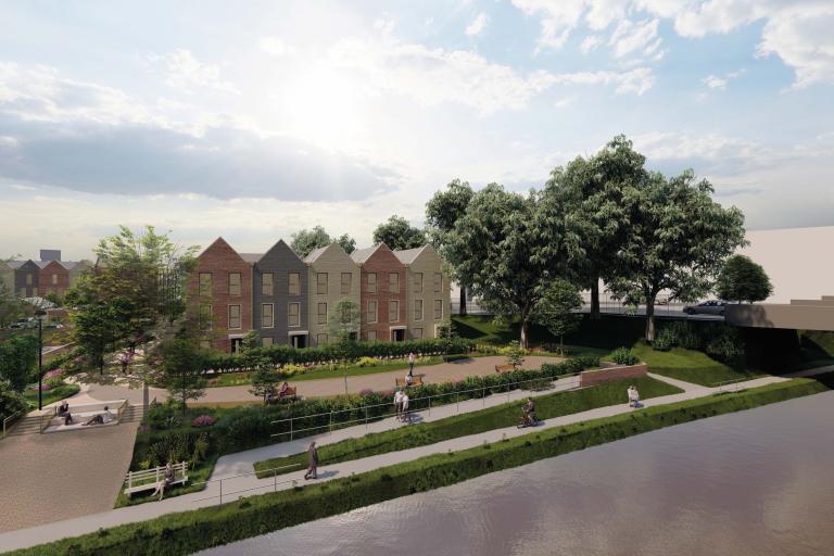 Lacy Street homes