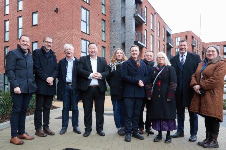 opening of 80 new homes in Warwick Road South