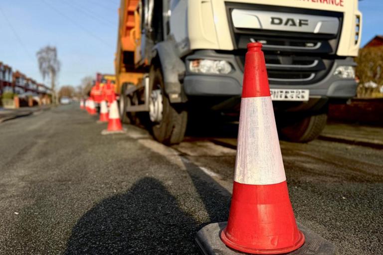 Road works