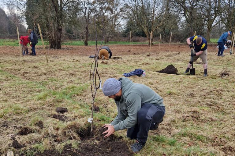 William Wroe Meadows planting 3