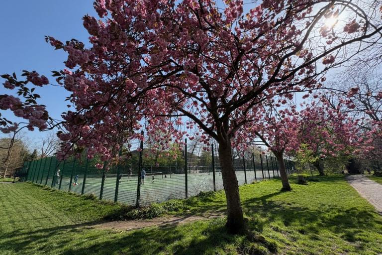 Longford Park tennis courts