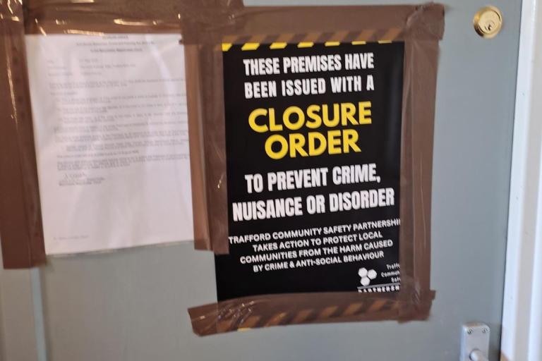 Closure order Sale