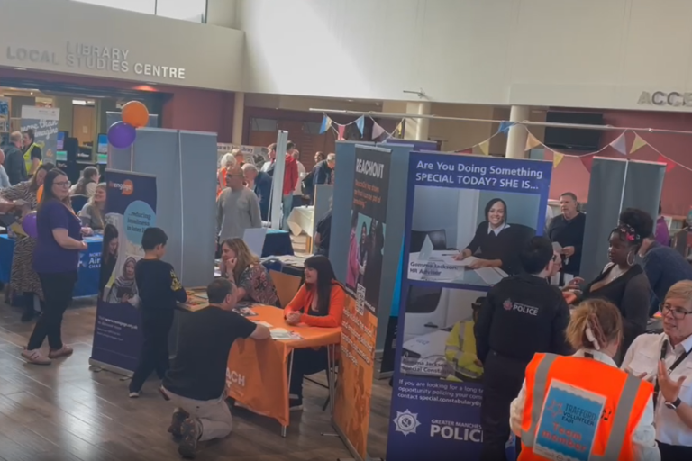 volunteers attending the 2025 volunteer fair