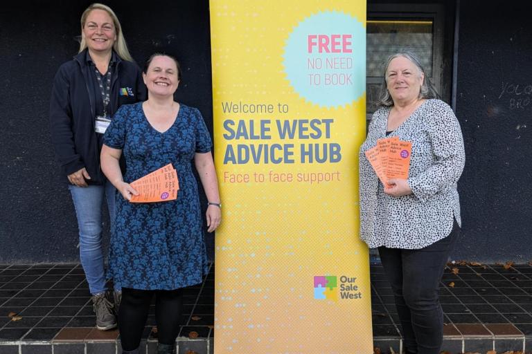 staff at Sale West