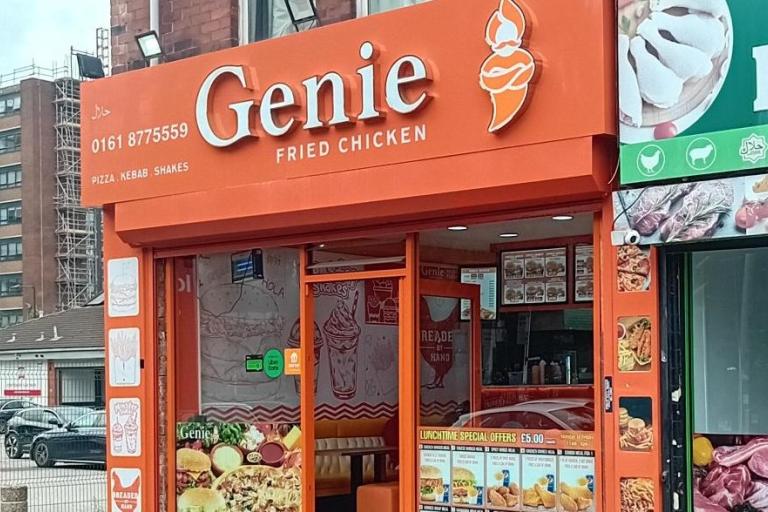 Genie takeaway