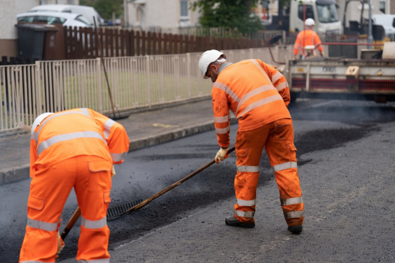 Road resurfacing