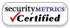 Security Metrics Certified logo